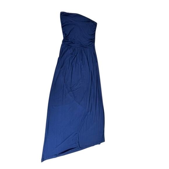 "VANILLA BAY" Strapless Jersey Dress SZ S Pockets Beach Tropical Sexy Casual - Picture 5 of 11